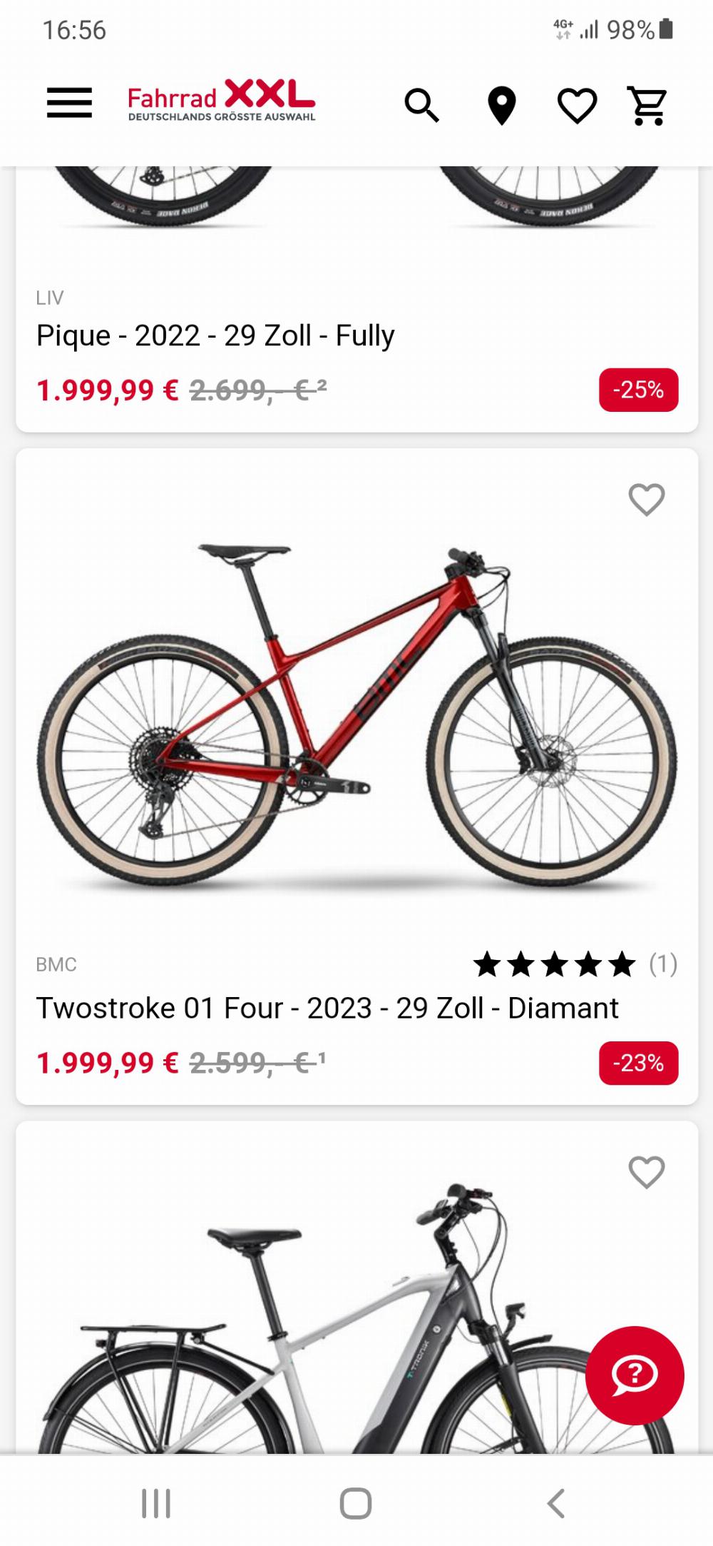Fahrrad verkaufen BMC TWOSTROKE 01 FOUR Ankauf